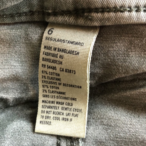 Women’s size 6 American Eagle outfitters green jeans - Picture 10 of 12